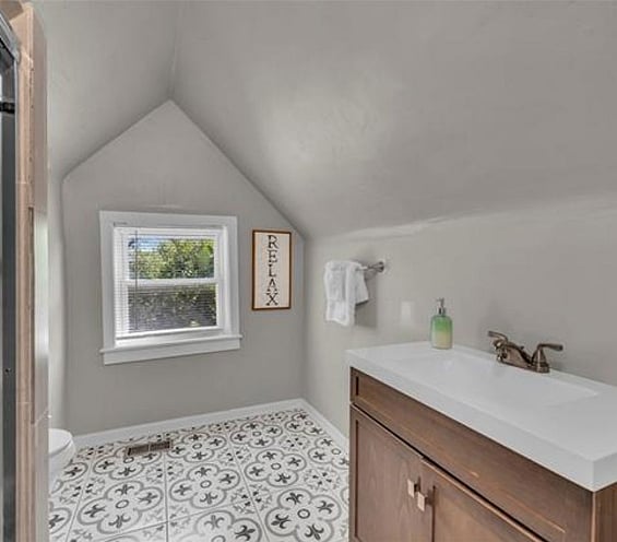 Second floor bathroom