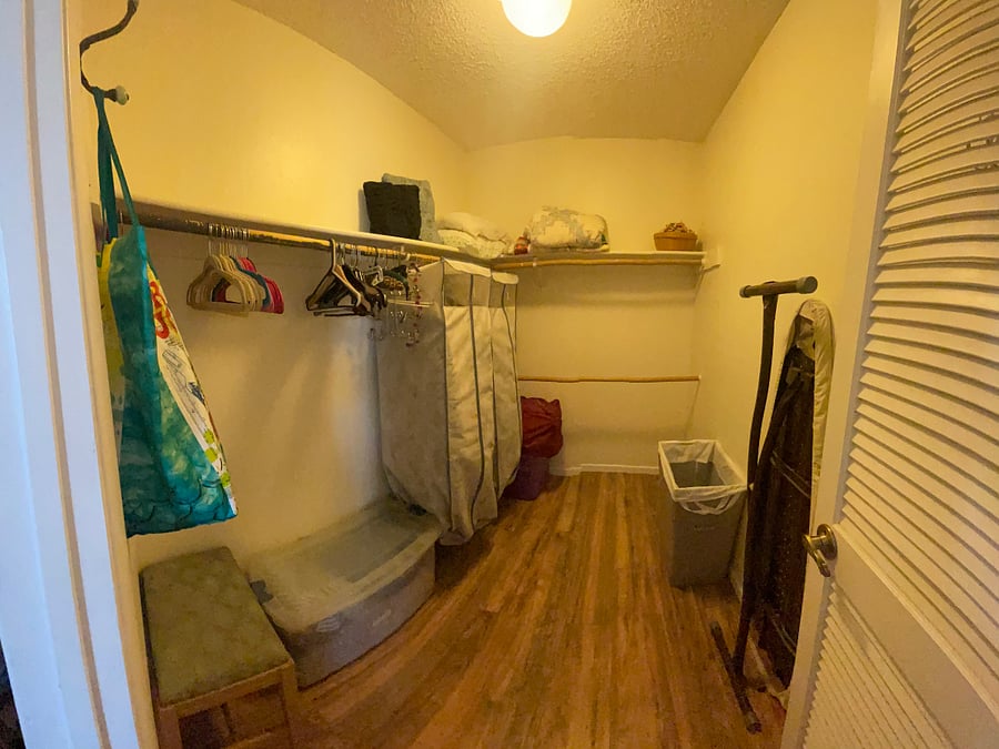 Youll love the massive walk-in closet system - perfect for storing multi-month luggage, scrubs and professional attire. Located in a quiet environment designed for excellent day or night - sleep schedules.
