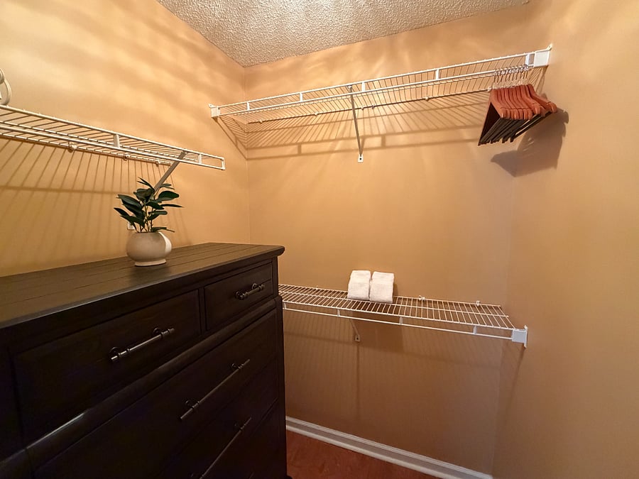 Magnolia walk-in closet