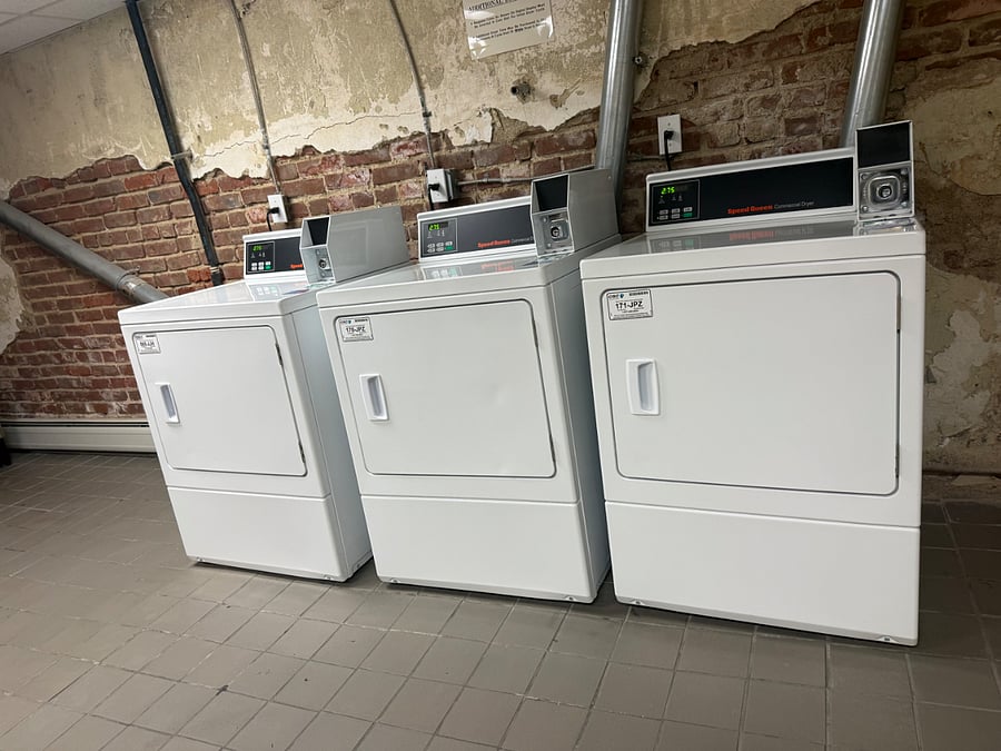 dryers on site