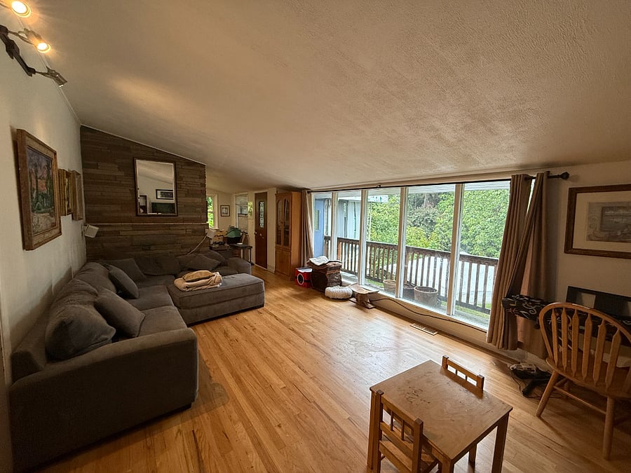 Photos were taken while we were still living in our home. All personal belongings will be removed and the home will be move-in ready for the August 12 start date.