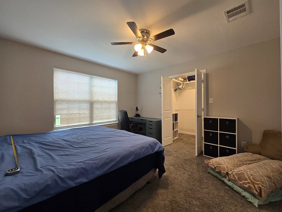 2nd floor, north Bedroom (larger), $1,300/mo - view from entry
