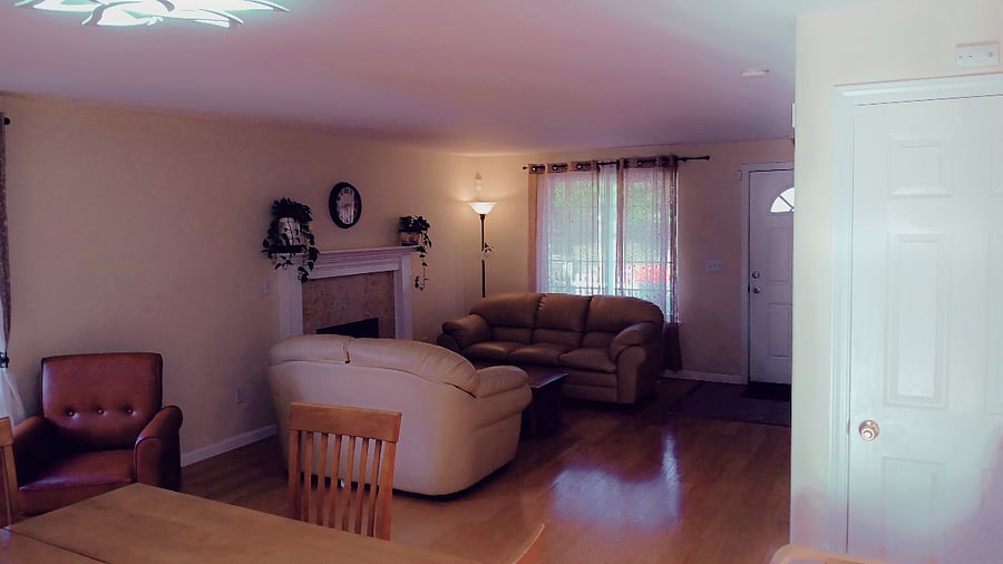Living room, quiet and calm.
