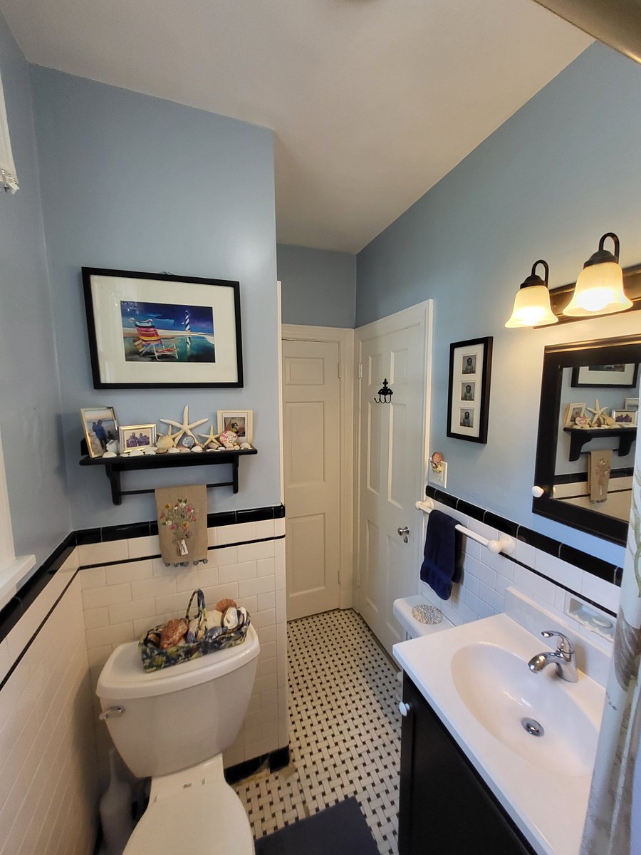 View from tub/shower