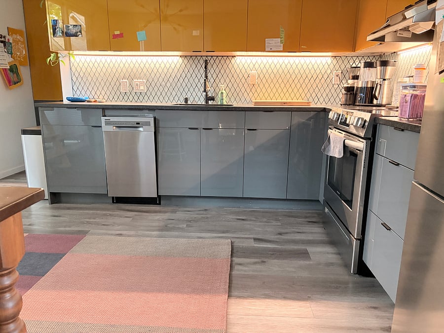 Kitchen is equipped for any kind of cooking