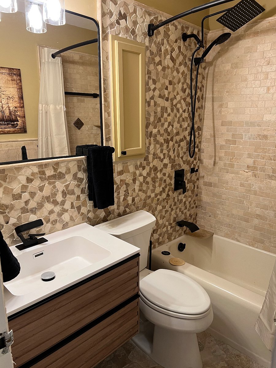 newly renovated bathroom