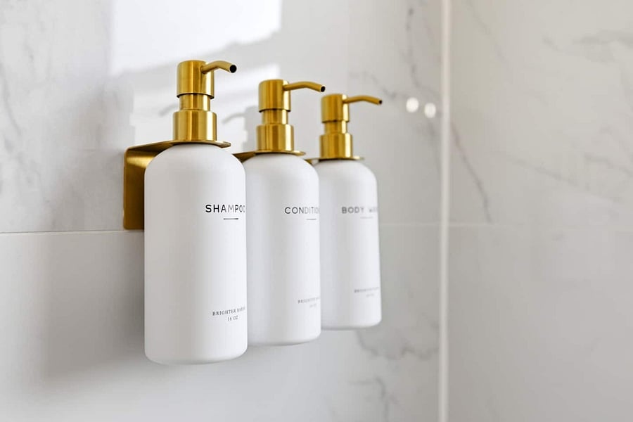 Each bathroom is outfitted with luxury toiletries and spa-inspired essentials for added comfort and convenience. 