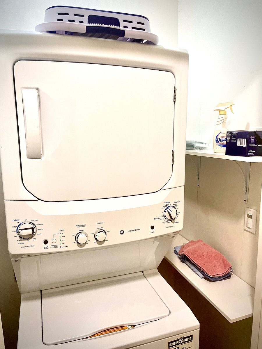 Brand new washer and dryer combo, Full size.
