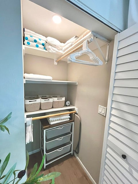 Closet with Storage, Shelving and Extra Space