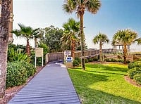 Walkway to the beach