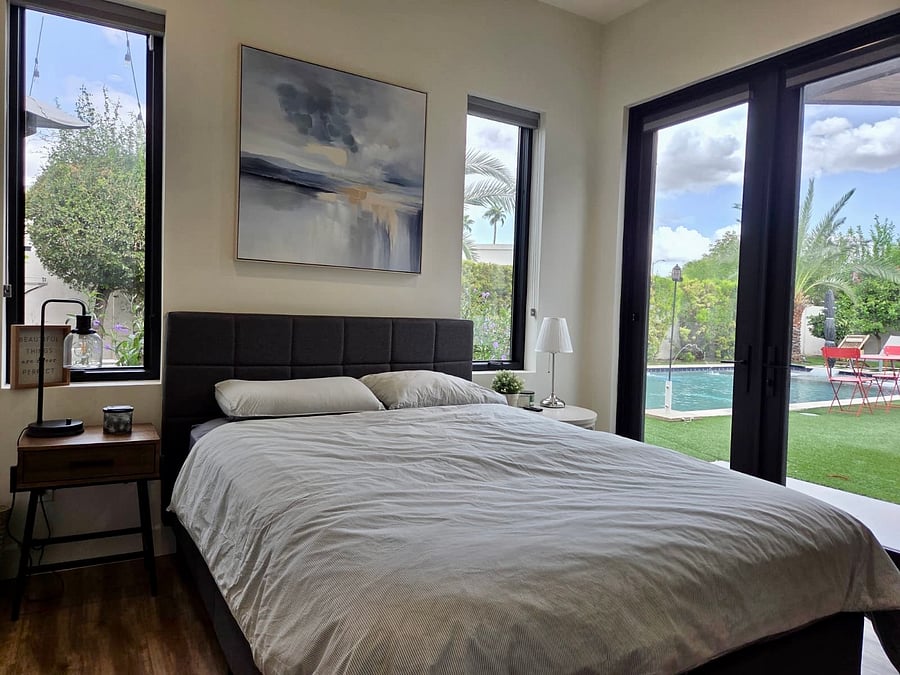 2nd Master with queen bed