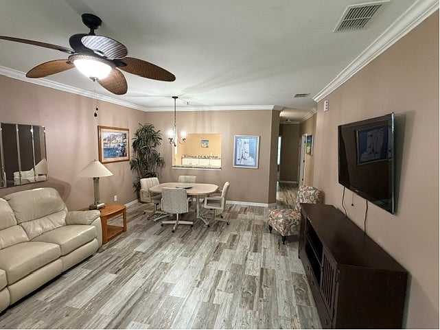 Living room area