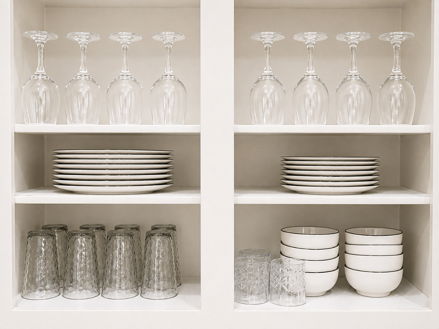 Fully stocked kitchen includes everything you need: Dishware, glassware, utensils, cookware, bakeware, stainless steel appliances, coffee bar, filtered water and ice.