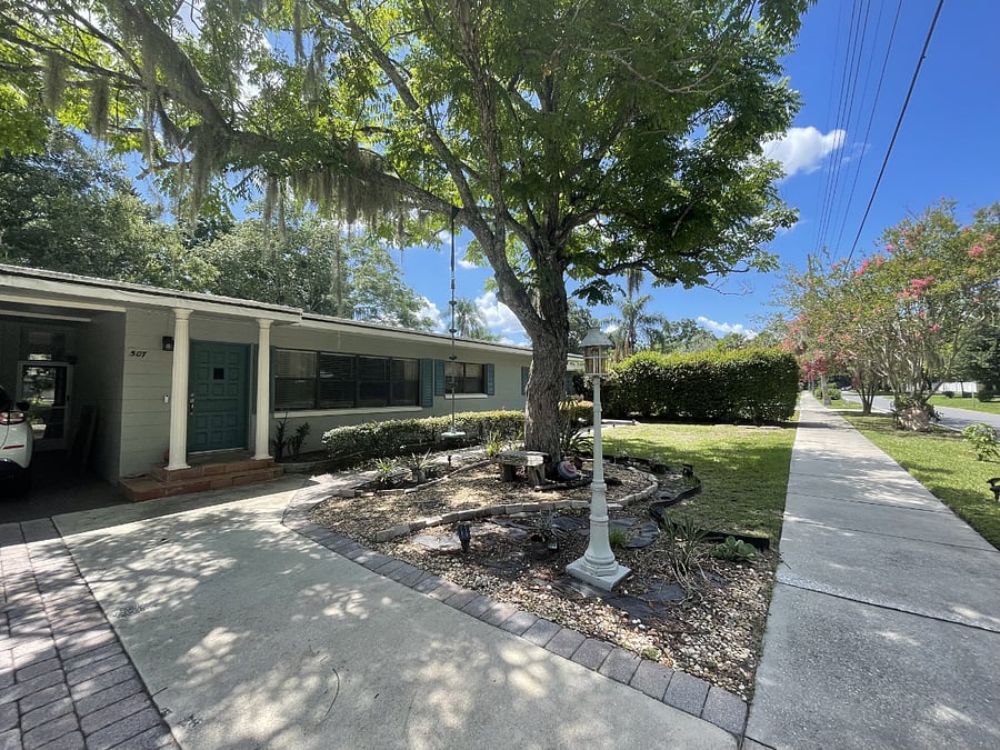 Driveway and Parking Area