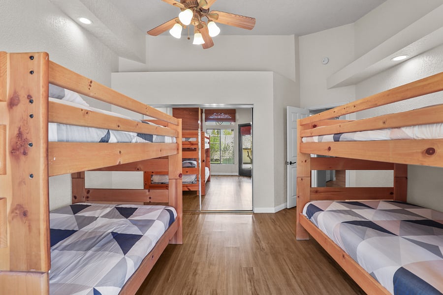 Versatile guest quartersthoughtfully designed for comfort and functionality.