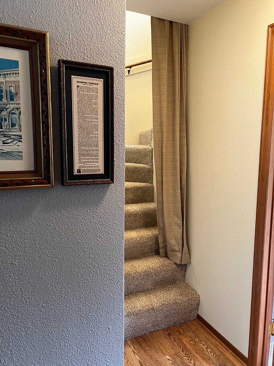 Stairs to the second story