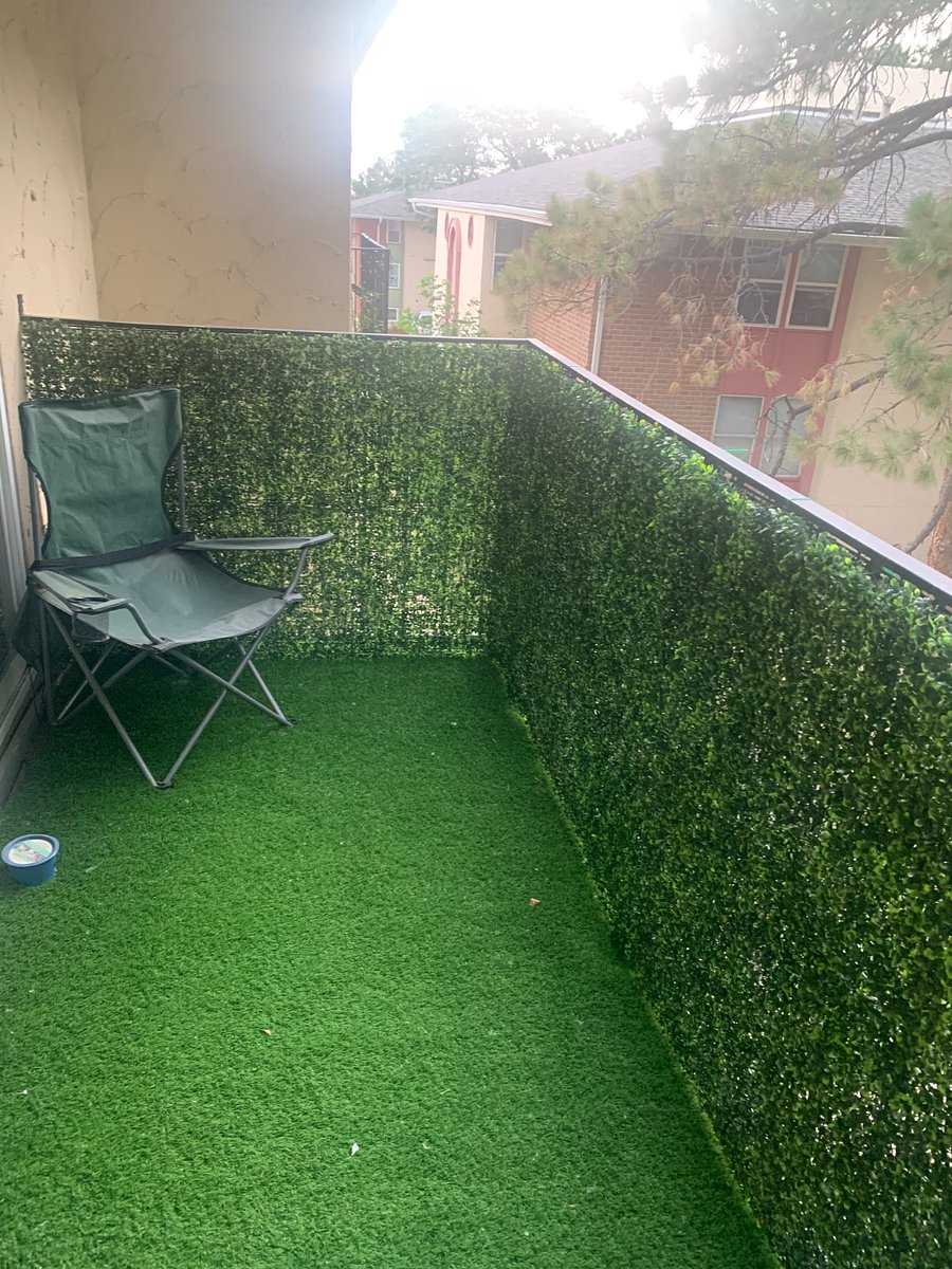 Shared space patio