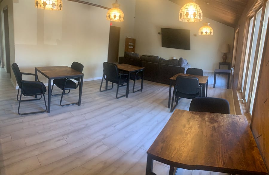 Access to community workspace