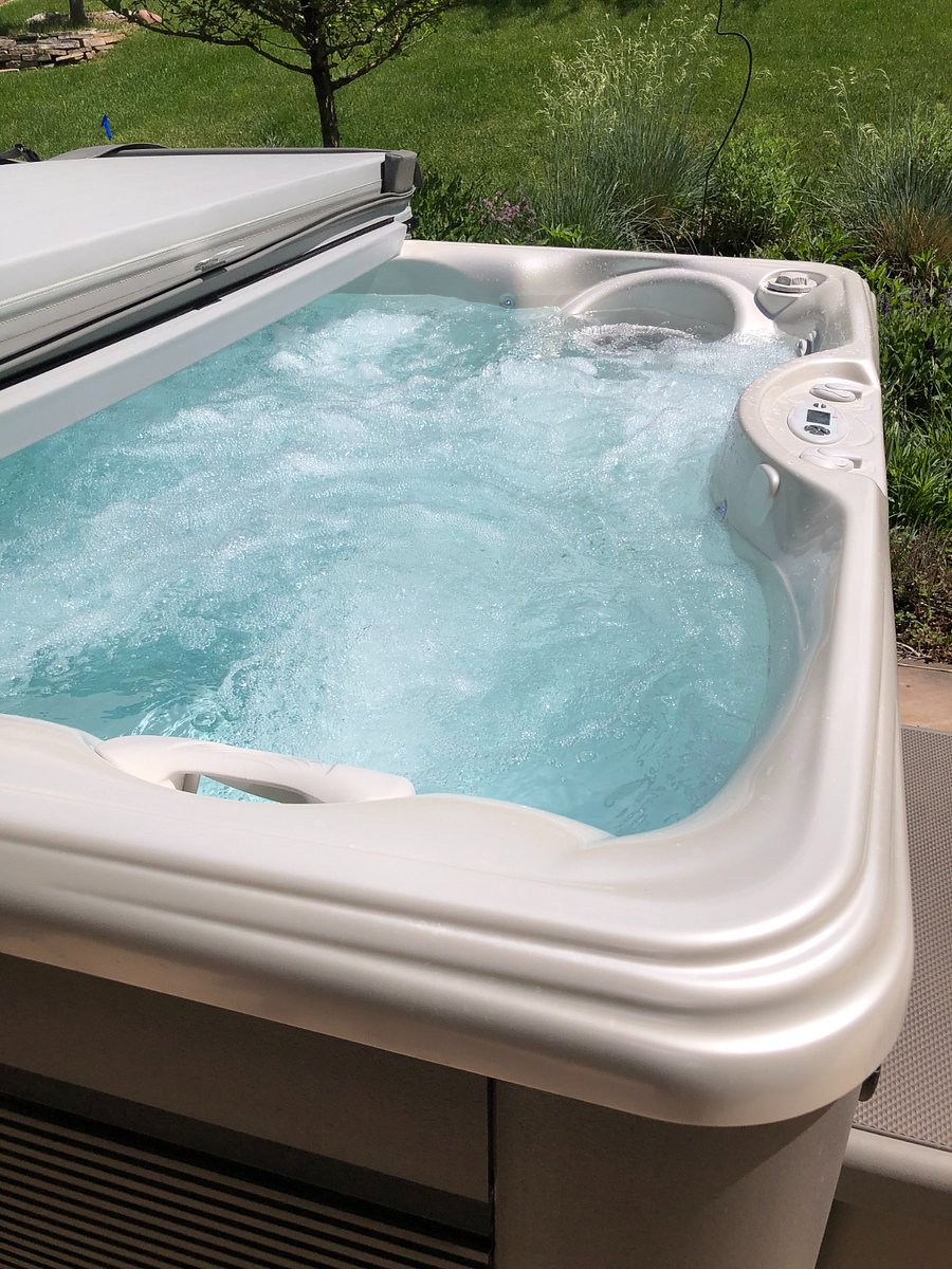 Hot tub to soothe you!