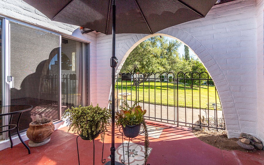 FRONT PATIO OFF YOUR PRIVATE BEDROOM