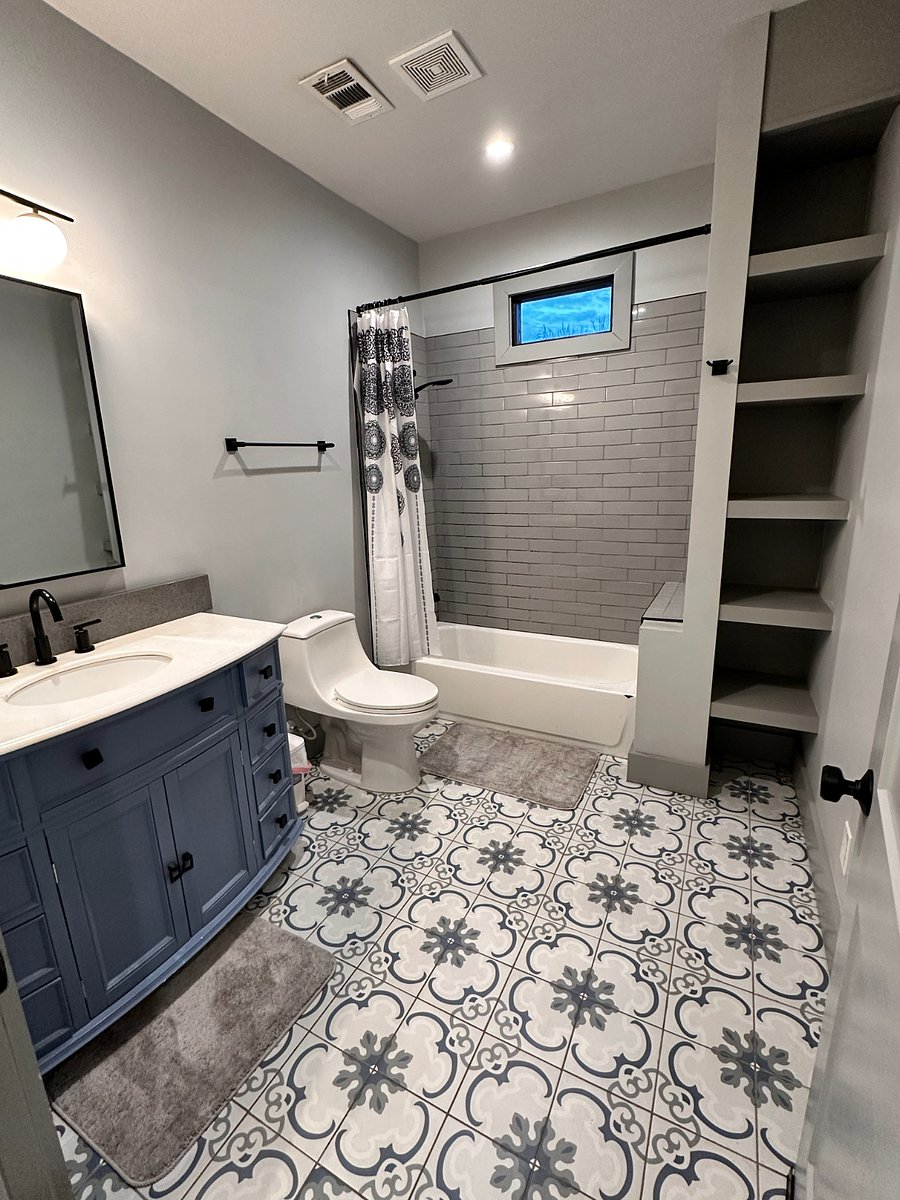Hall bathroom