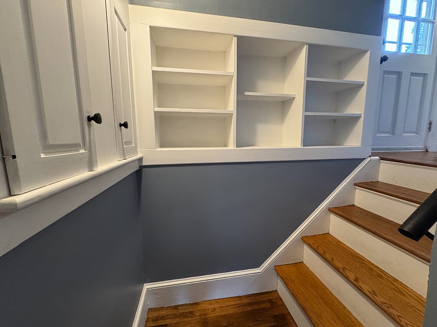 Stairs with fun built-ins