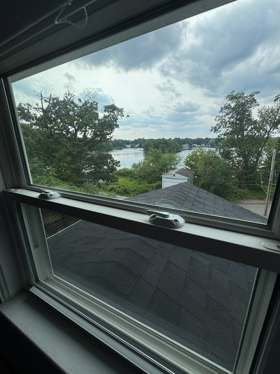 View of lake from second bedroom