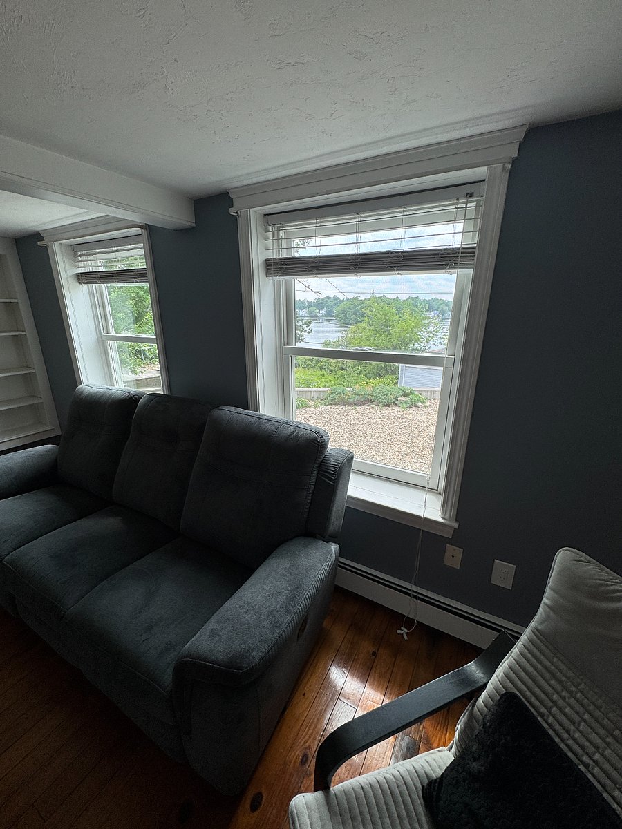 Lake view from living room