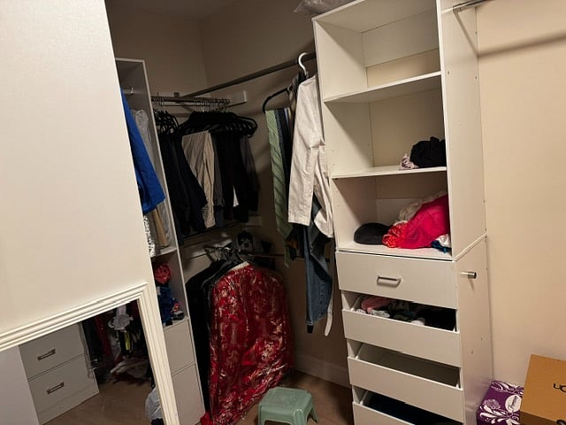 1st Master closet