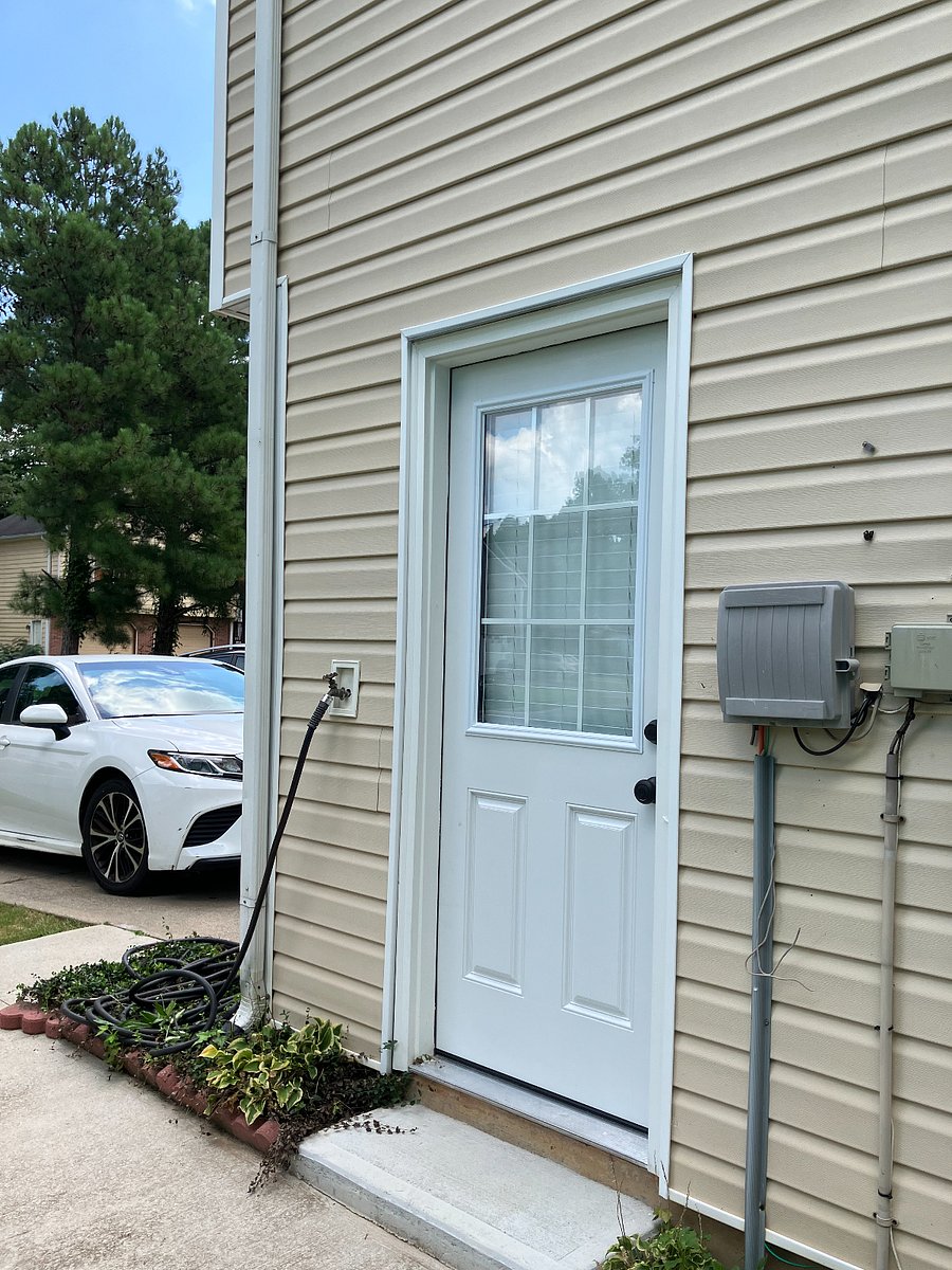 Front door for the apartment
