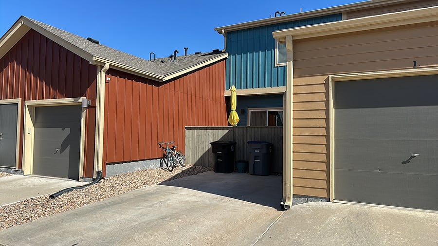 Private driveway parking