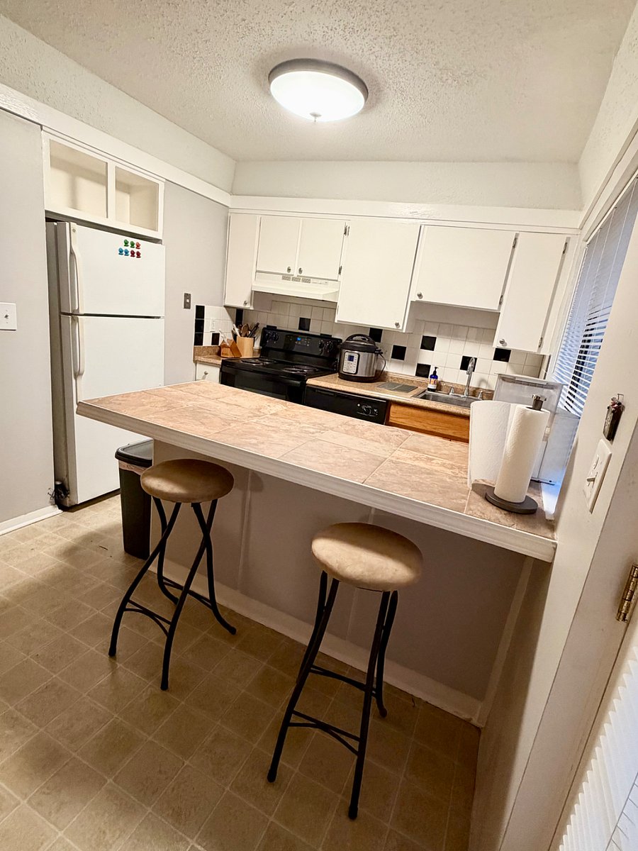 Kitchen view from dining area