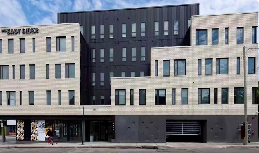 Welcome to The East Sider a secure, modern building on Milwaukees desirable East Side.