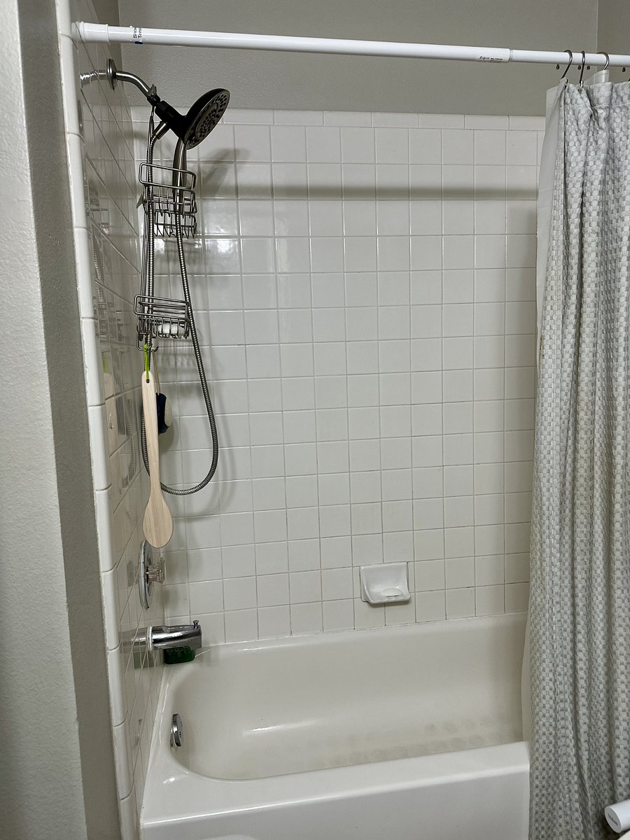 Private bathroom shower