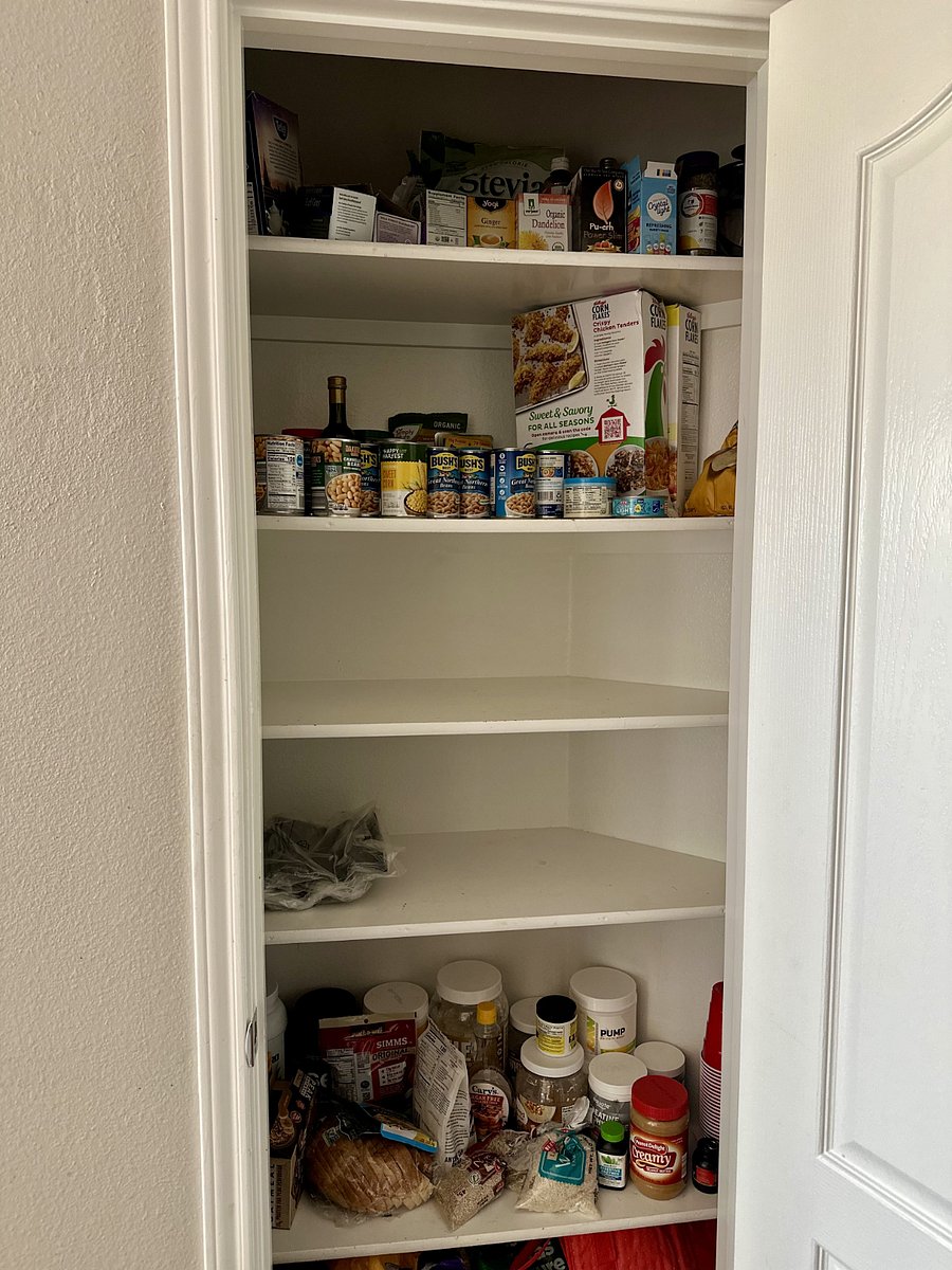 Plenty of Pantry Space for your stay!