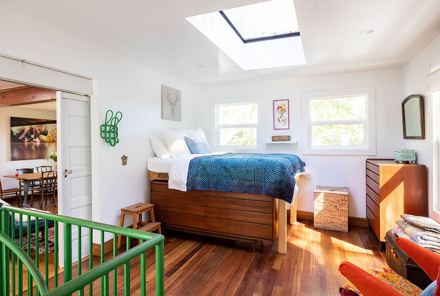 Upstairs queen bedroom