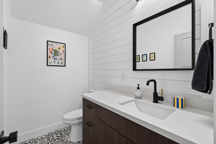 Half bath on main level
