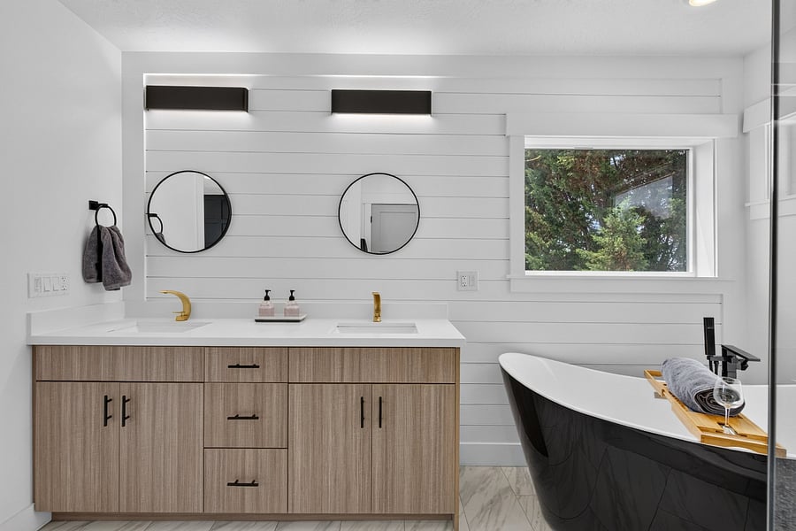 Master bathroom