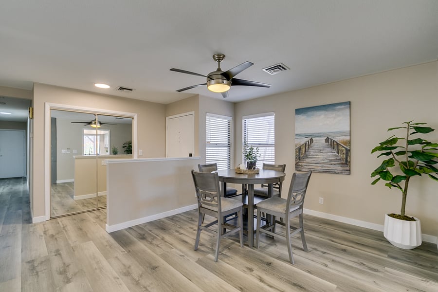 Entry and Dining Room