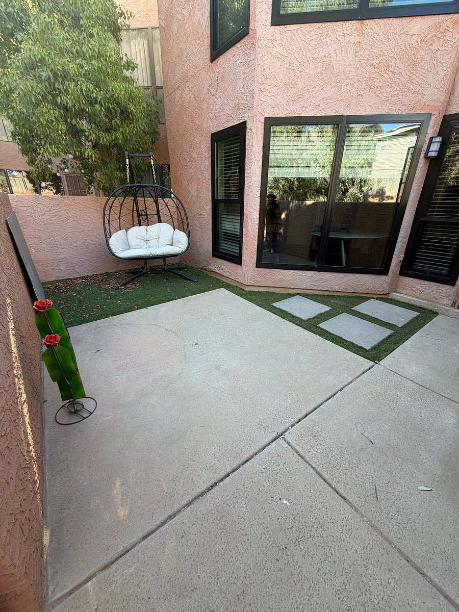 Patio off the Master Bedroom Downstairs