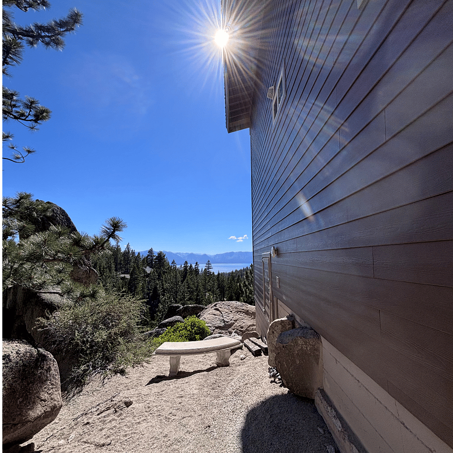 Outside of house