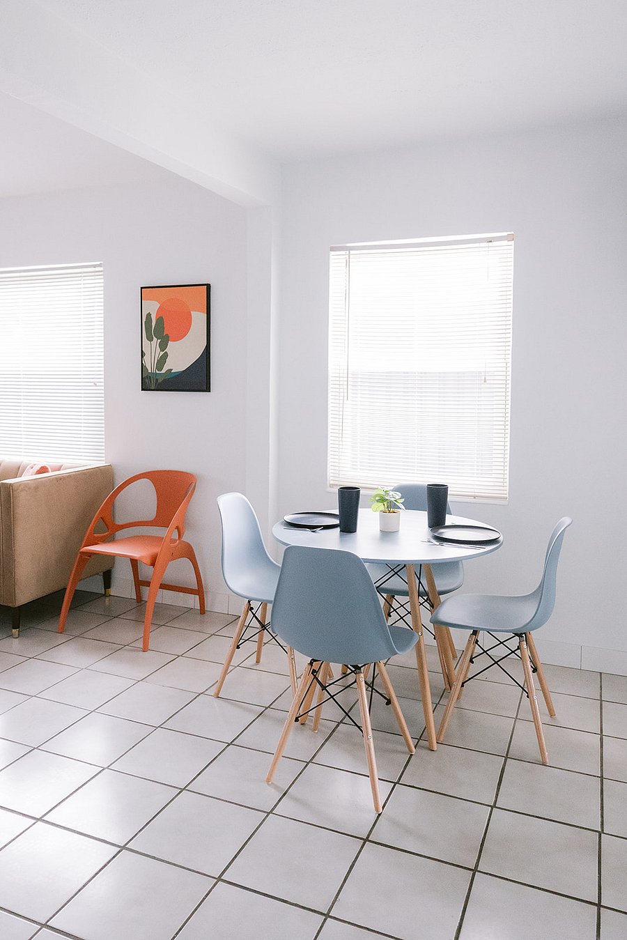 DINING TABLE SEATS 4