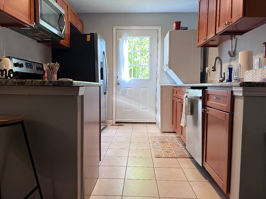 Washer and Dryer now available in Kitchen