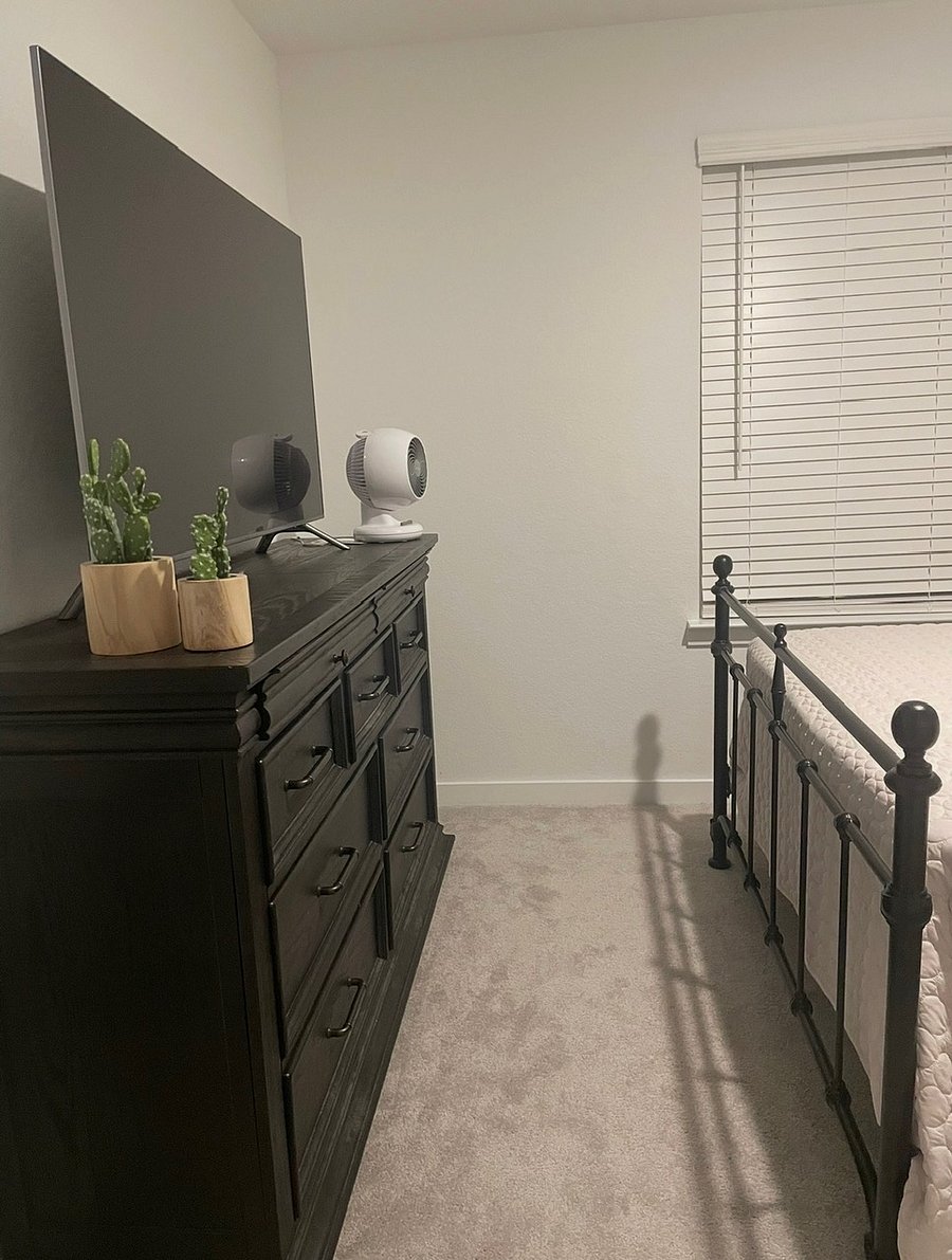 Second bedroom with private bath next to it