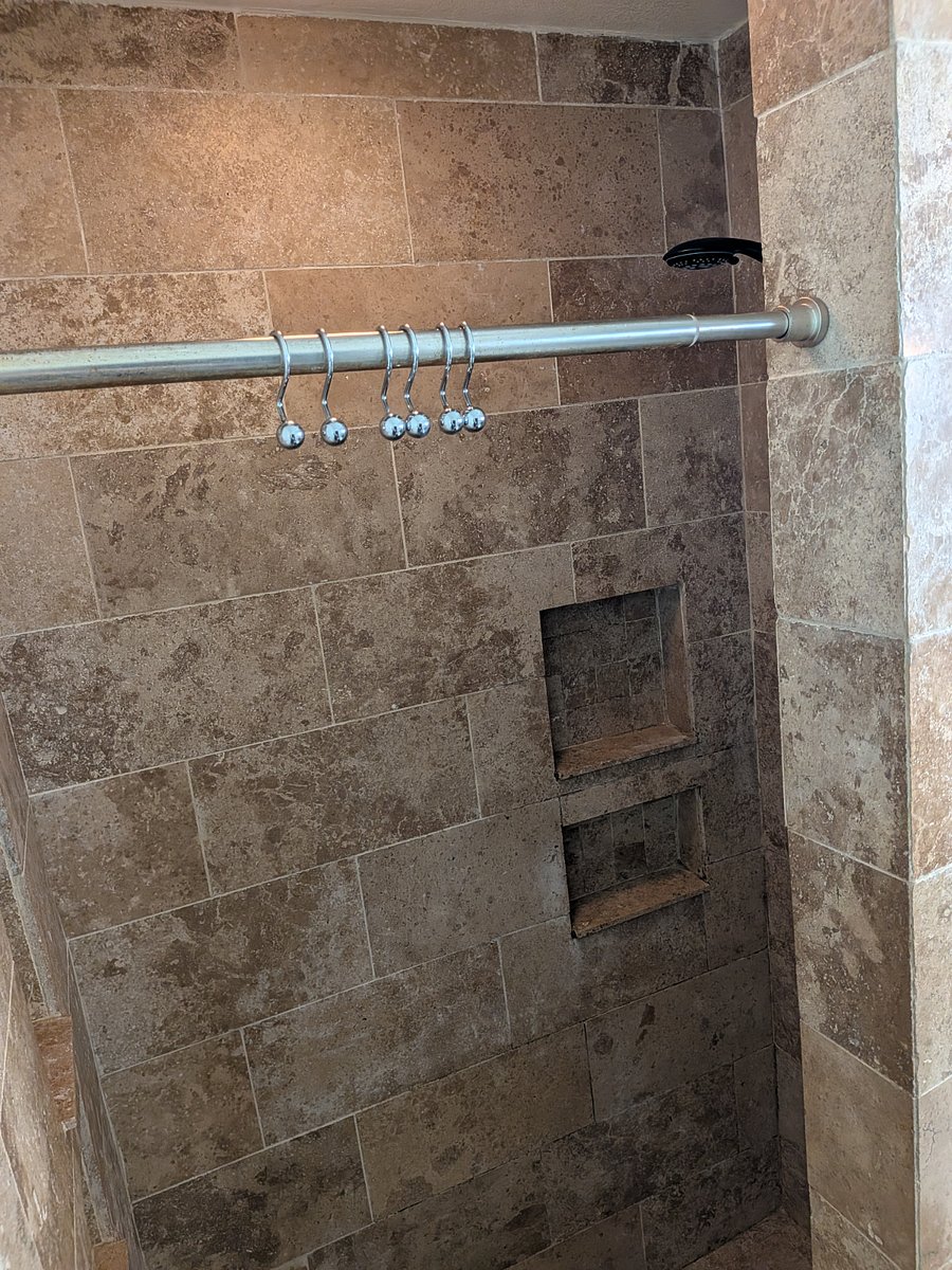 I took the shower curtain down to give you a better view.