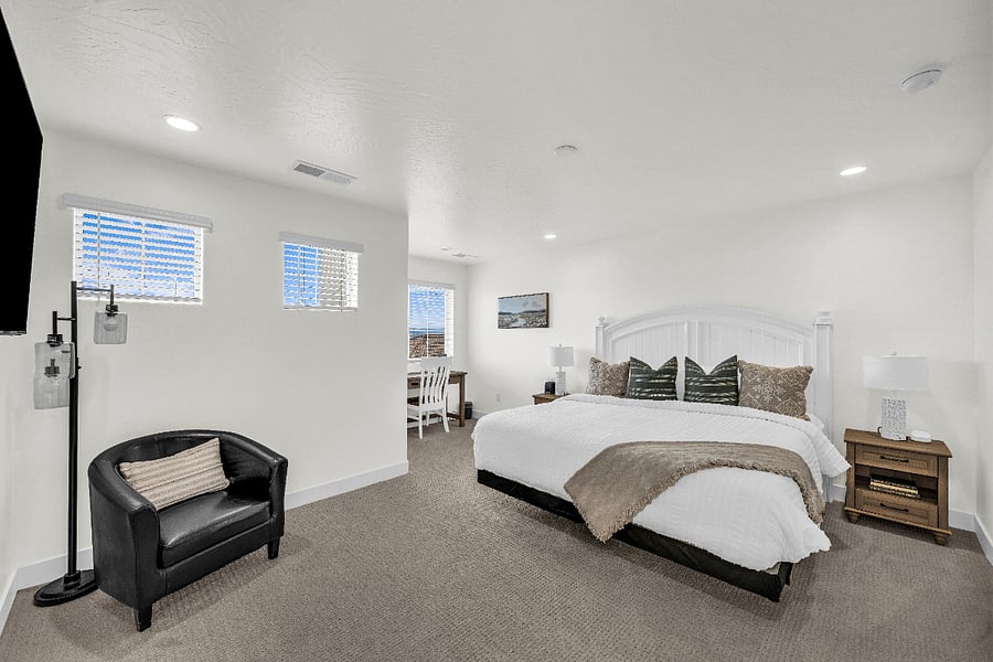 Large primary suite