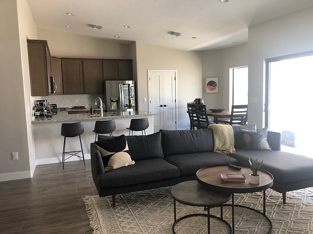 Open Concept - Living room, Kitchen, Dining
