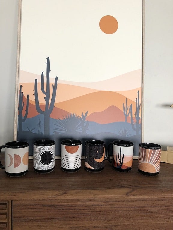 modern decor through out
