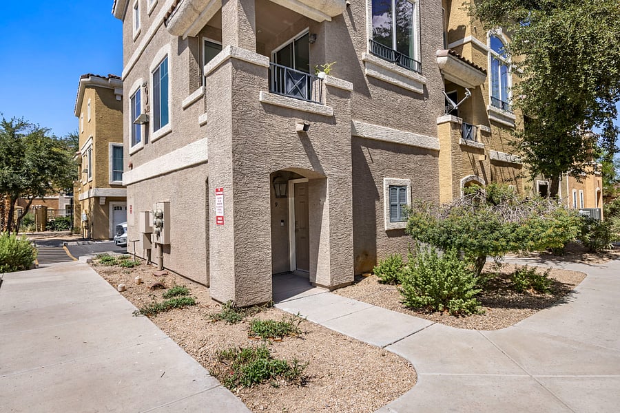 Condo entrance