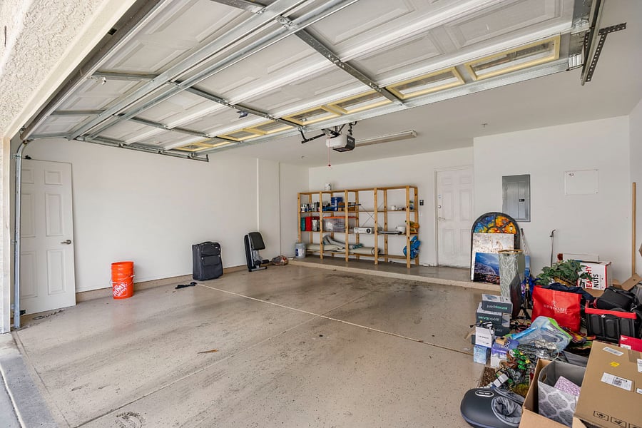 Garage (items will be removed prior to occupancy)